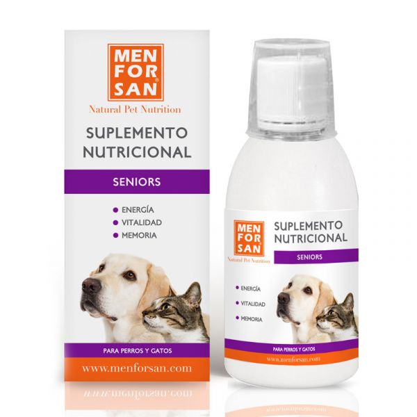 Menforsan Suplemento Nutricional Senior Cães & Gatos 120ml
