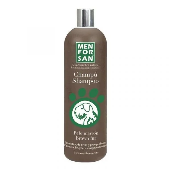 Menforsan Shampoo Cão Cabelo Castanho Floral (1 L)