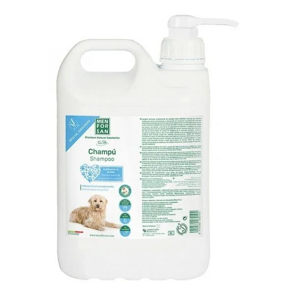 Menforsan Shampoo Cão Pós de Talco Eliminação de Odores (5 L)
