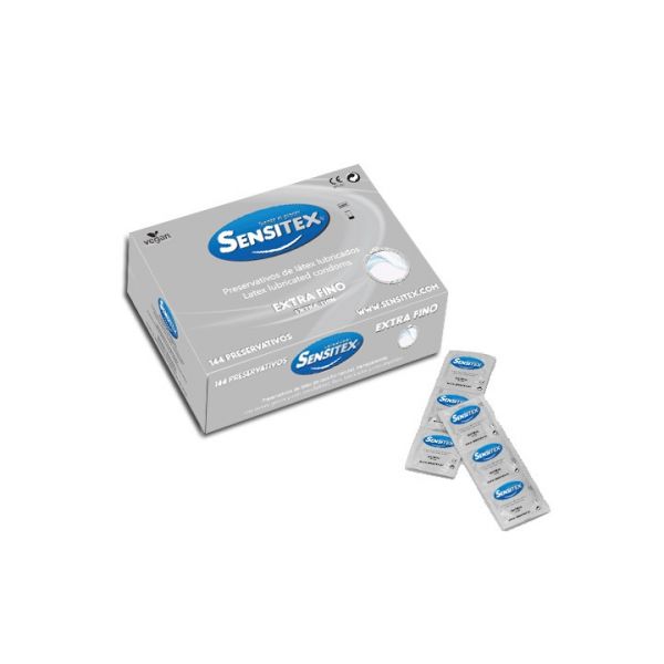Sensitex Preservativos Naturais Extra Finos Sensitex 144 Un.