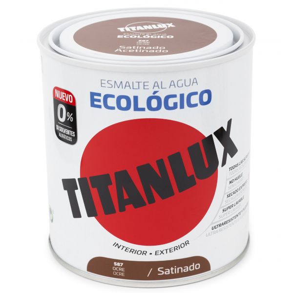 Titan Titanlux Eco Satinado Ocre 750ML