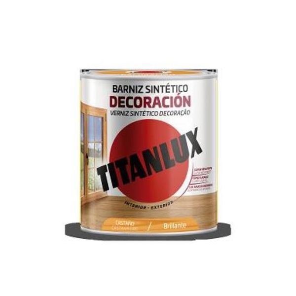 Titan Castanha Brilhante Verniz 250ML