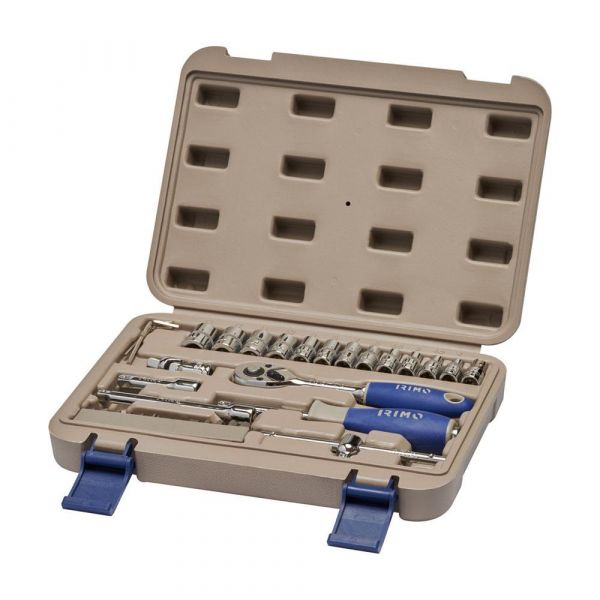 Irimo 1/4´´ 35 Pieces Combination Spanner Set With Ratchet Dourado