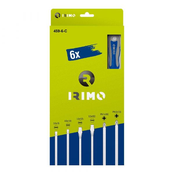 Irimo 459-6-c Screwdriver Set Azul