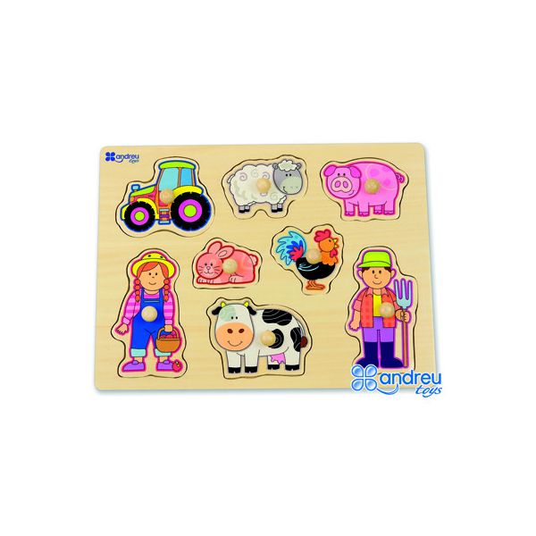 Andreutoys Puzzle Madeira Quinta 8 Peças - OFF068305CE
