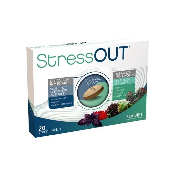 Eladiet Stress Out 20 Comprimidos