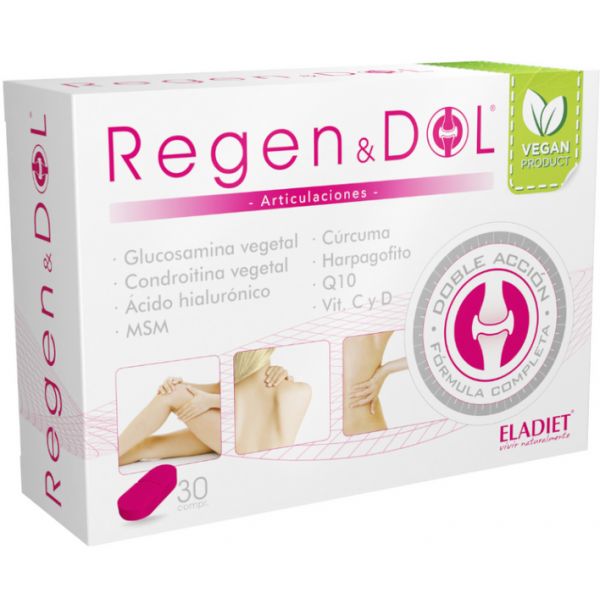 Eladiet Regen & Dol Vegan 30 Comprimidos