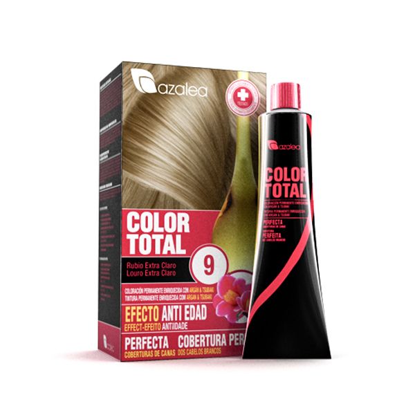 Azalea Coloração Total 9 Cabelo Louro Extra Claro