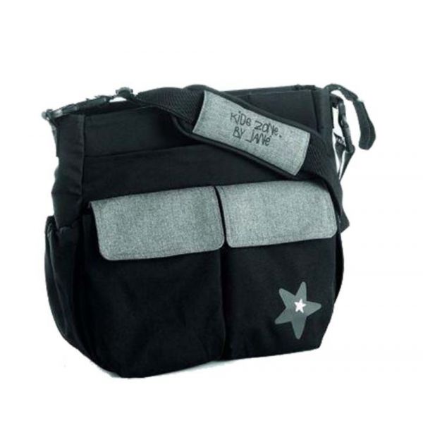 Jané Mala Trocador Mama Bag Soil Preto