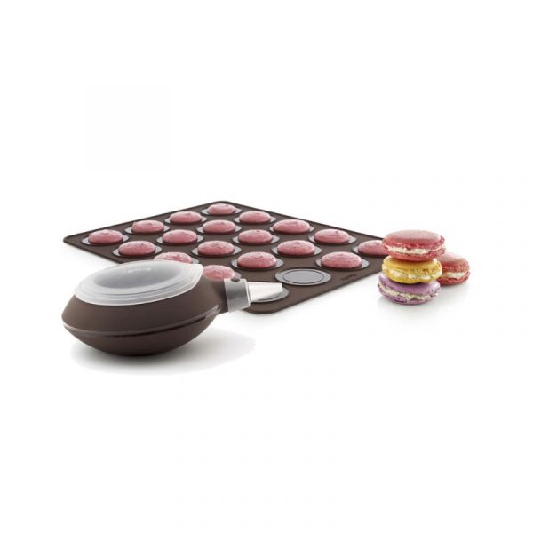 Lékué Kit Macaron Castanho