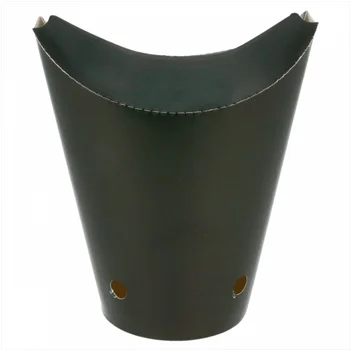 Caixa Cartolina Preto 08.5x14cm Batatas Fritas 480ml 50un