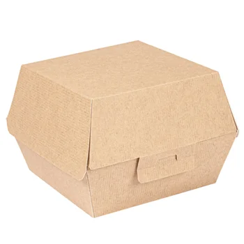 Caixa Hamburguer THEPACK 14,4×13,6×9,2cm Natural 50un