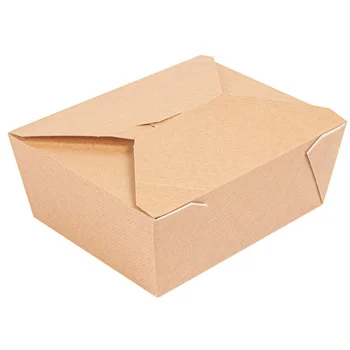 Caixa Cartolina Kraft 15,2×12,1×6,5cm 1350ml THEPACK 50un