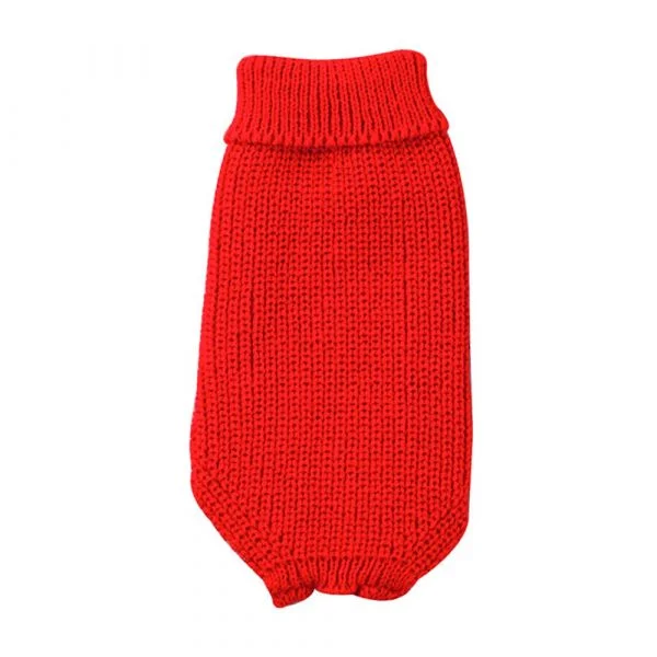 Arppe Camisola Malha New Basic para Cães L-XL Cor Vermelho