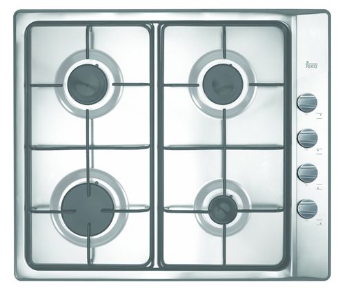 Placa a Gás Teka E/60.3 4G AL | 51 cm | 4 Zonas | Aço inoxidável