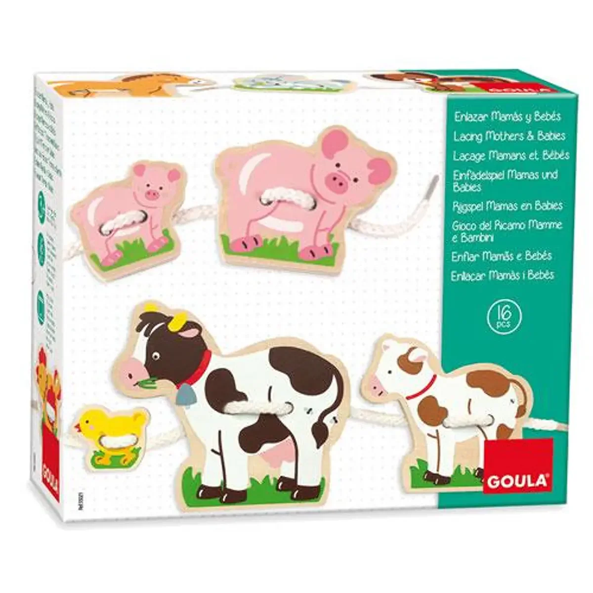 Jogo de Entrelaçar Mães e Bebés