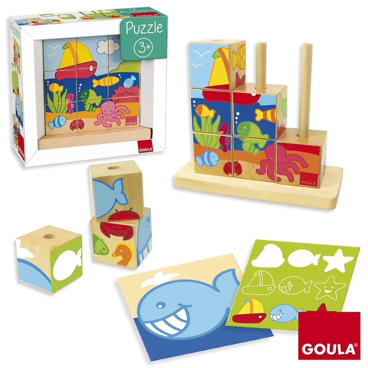 Puzzle Cubos do Mar