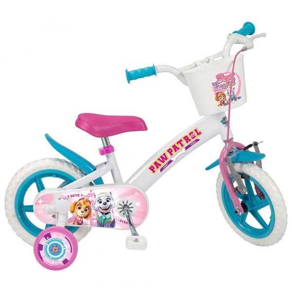 Toimsa Bikes En71 Paw Patrol 12´´ Bike Branco 24 Months-4 Years Rapaz