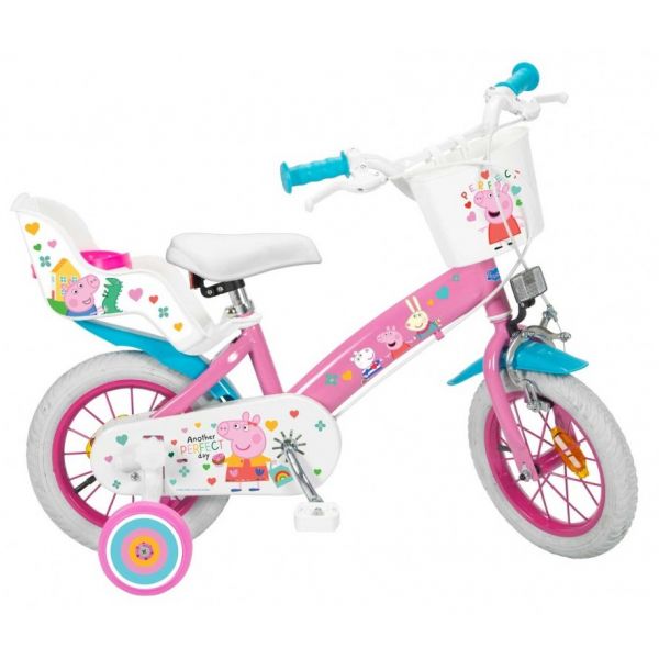 Toimsa Bicicleta 14 Polegadas Peppa Pig Rosa