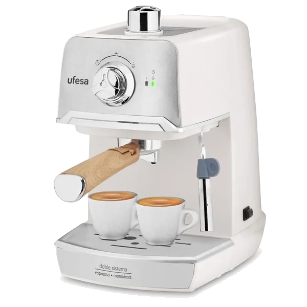 Máquina de Café Ufesa C7238 Creme - 1,2L 20bar 850W