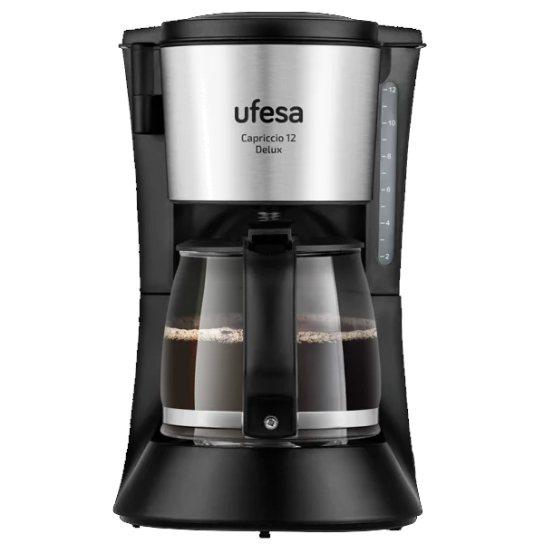 Máquina Café Filtro Ufesa CG7125 | 12 chávenas, 680W, Filtro Permanente, Anti-gota