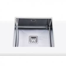 Lava Loiça Edesa Makalu BE 45x40 1C R-10 | Inox 1 Cuba