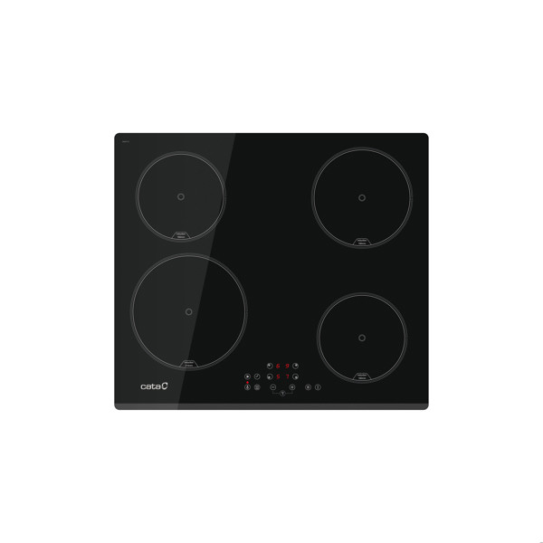 Placa de Indução Cata IB 6324 E2 BK | 4 Zonas, 7kW