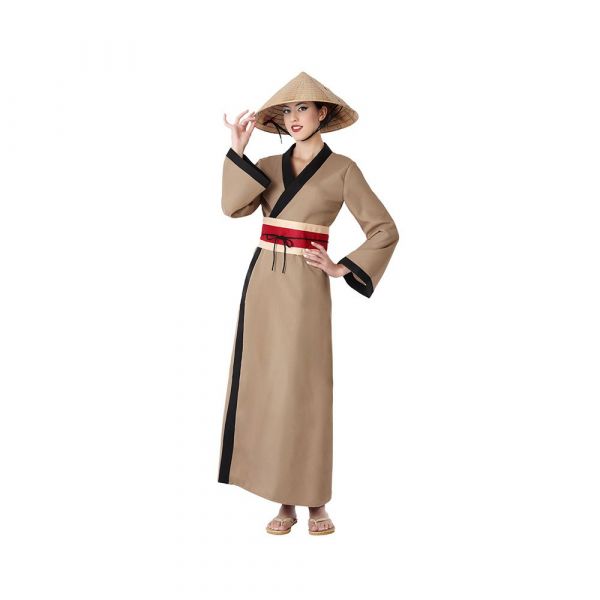 Atosa China Kimono Custom Beige XS-S