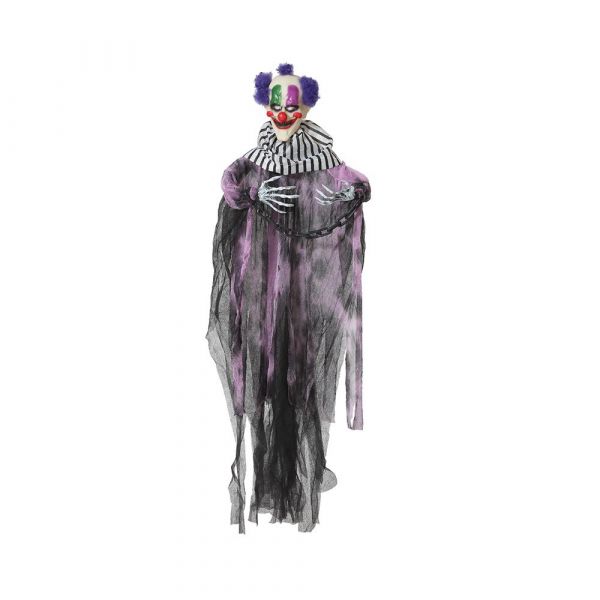 Atosa Clown 95x16x120 Cm Light/sound Decorative Ornament Colorido
