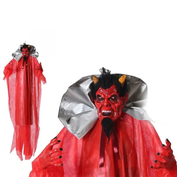 Atosa Demon 190x153x15 Cm Light/sound Decor Vermelho