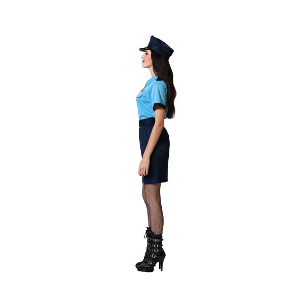 BigBuy Fantasia para Adultos Polícia Mulher Xs/s