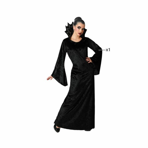 BigBuy Fantasia para Adultos Preto Aranha Xs/s