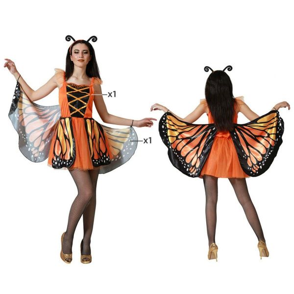Atosa Butterfly Custom Laranja M-L