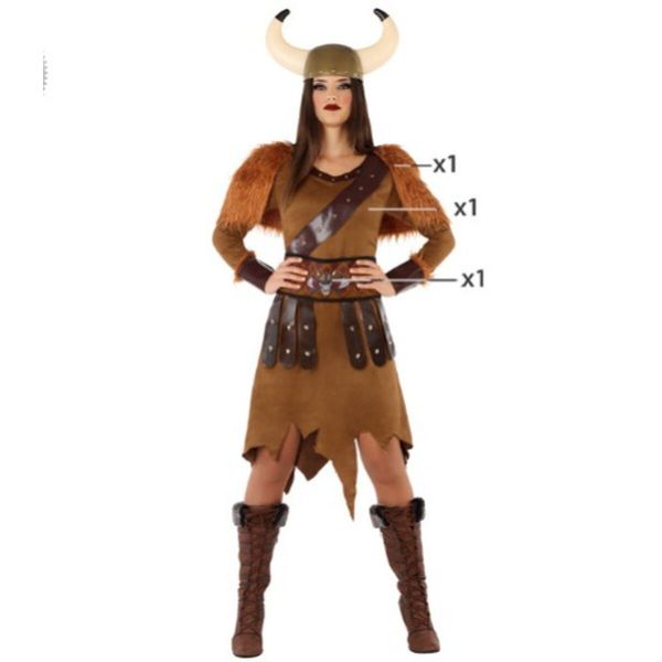 Atosa Viking Custom Castanho 2XL