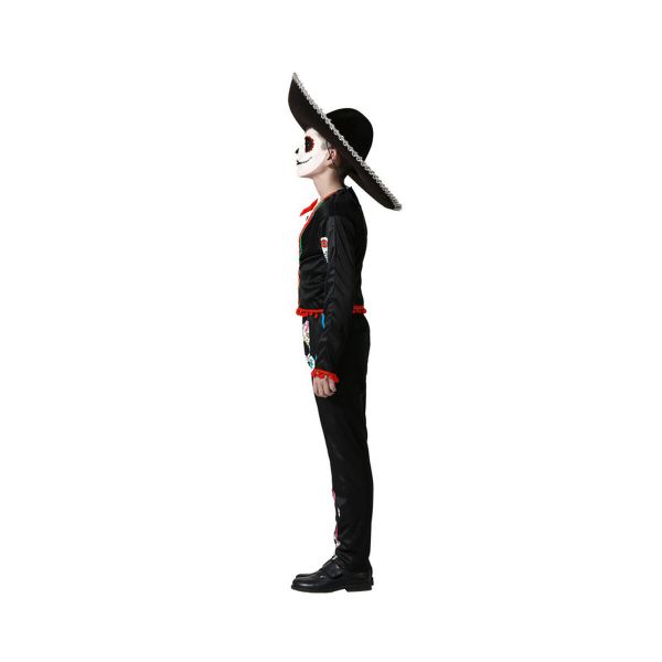 BigBuy Fantasia Infantil Esqueleto Mexicana 10-12 Anos