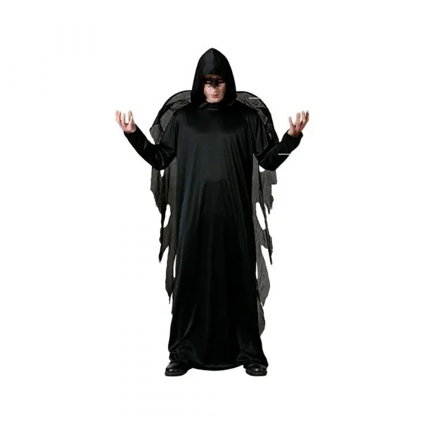 Atosa Fantasia De Anjo Masculina XS-S Black