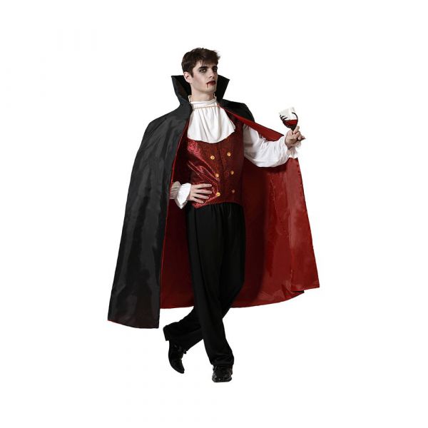 Atosa Fantasia De Vampiro Com Capa Longa XS-S Multicolor