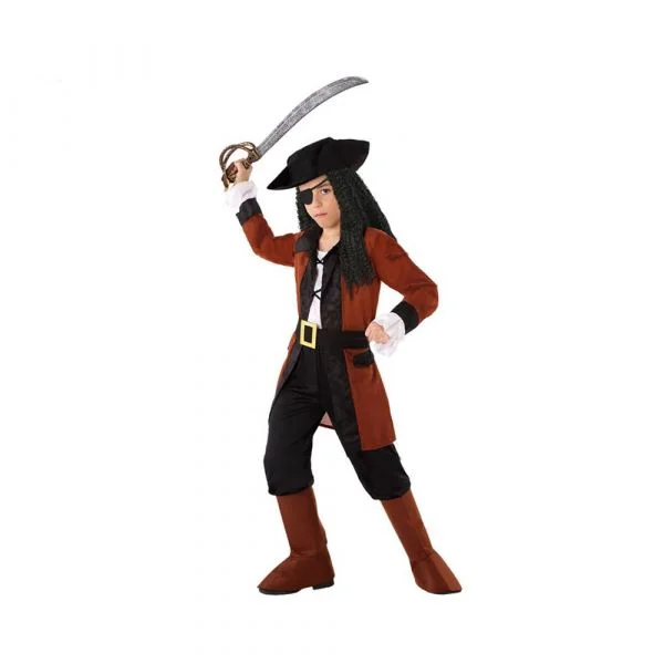Atosa Pirate Children´s Child Custom Laranja 3-4 Anos