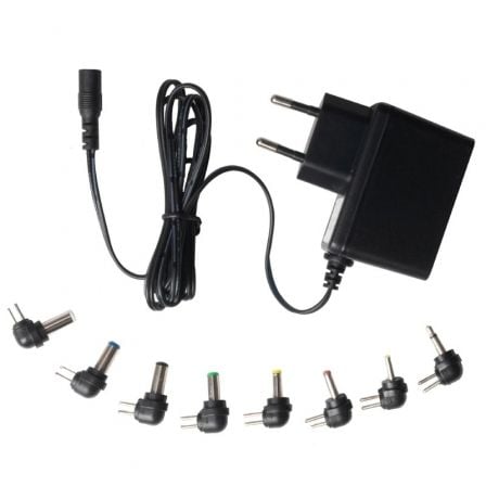 Carregador AC/DC Fonestar AD-520F 10W 8 Conectores 5V Preto