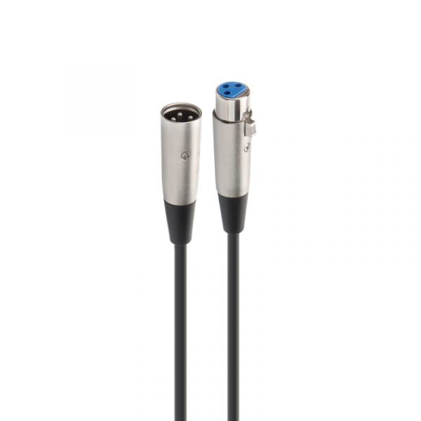 Fonestar Cabo de áudio XLR fêmea a XLR macho 1,5m - SM-673