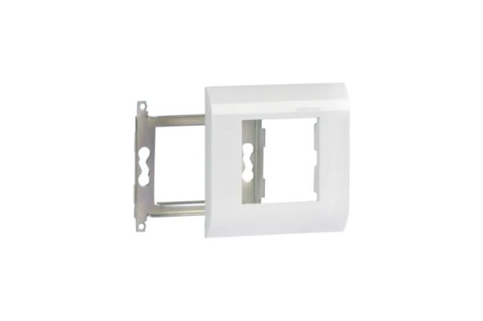 Espelho e Chassis p/ 1 Painel Ligação Branco - WP-86MCH