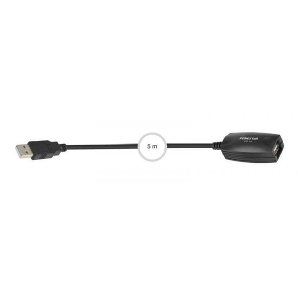 Fonestar Cabo usb a Macho - usb a Fêmea C/ Amplificador 5m