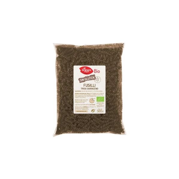 El Granero Integral Fusilli Trigo Sarraceno Bio Sem Glúten 500g
