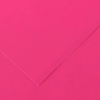Cartolina 50x65cm Magenta Fluorescente 250g 25 Folhas Canson