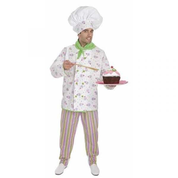 Disfarce para Adultos Pasteleiro M/L