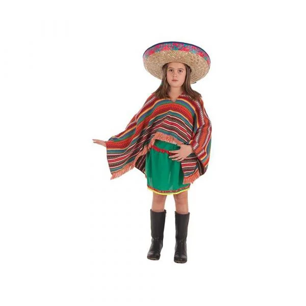 Creaciones Llopis Fantasia De Menina Mexicana 11-13 Anos Multicolor