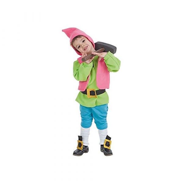 Creaciones Llopis Fantasia De Anão Infantil 5-7 Anos Green