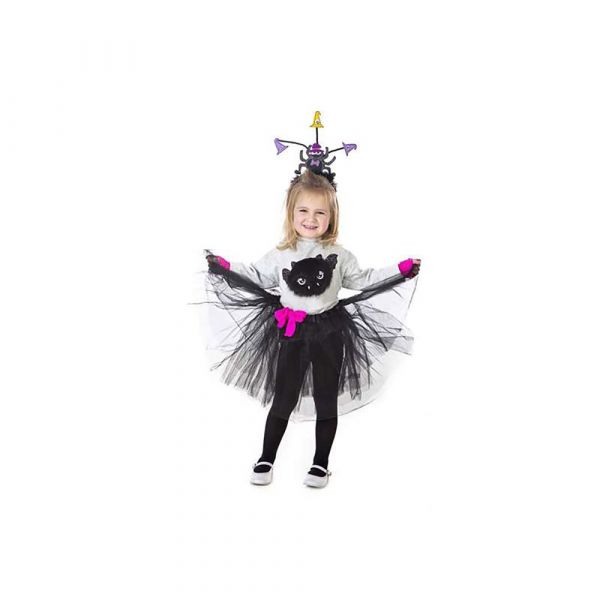 Creaciones Llopis Fantasia De Menina Vampira Com Dentes 24 Meses-3 Anos Multicolor