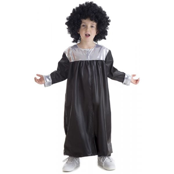 Creaciones Llopis S.l Disfarce Infantil Cantante Gospel Plata T3
