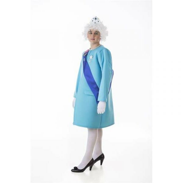Disfarce para Adultos Rainha Elizabeth II Tamanho L